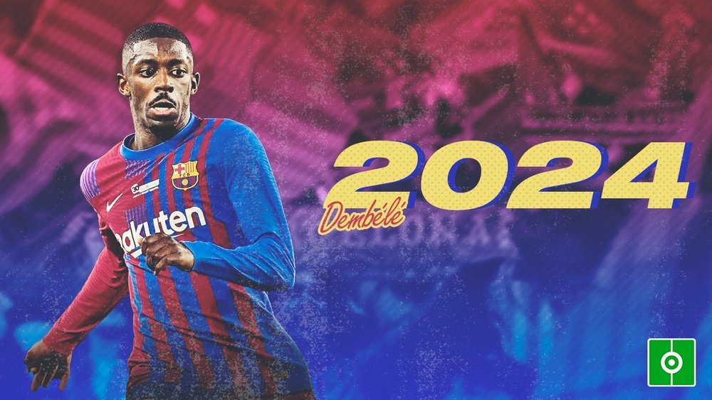 OFFICIAL: Dembele renews at Barca until 2024