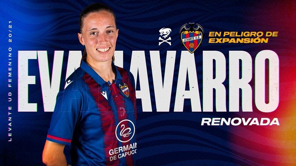 Fin a la polémica: el Levante renueva a Eva Navarro. LUDFemenino