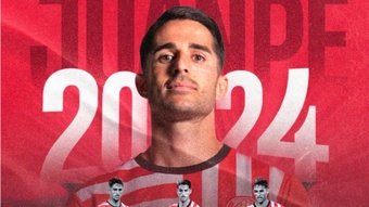 El Girona renueva a Juanpe hasta 2024. GironaFC