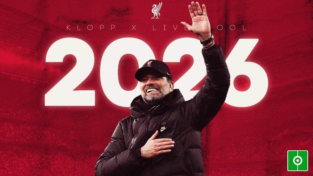 Liverpool announce Klopp's renewal. BeSoccer