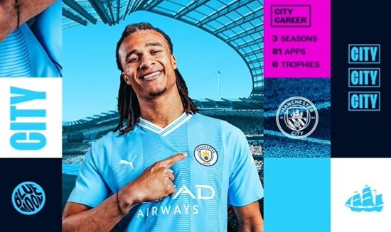 Aké renova com o Manchester City até 2027. ManCity