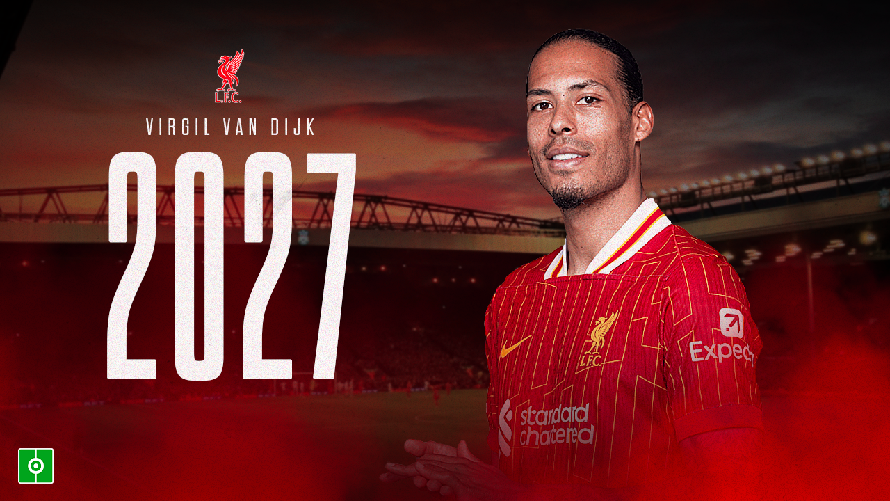 Liverpool parvient à prolonger Virgil van Dijk
