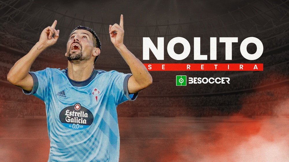 Nolito anunció su retirada del fútbol profesional con 36 años. BeSoccer