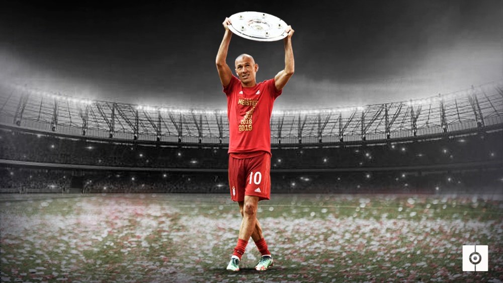 Robben dice adiós al fútbol. BeSoccer