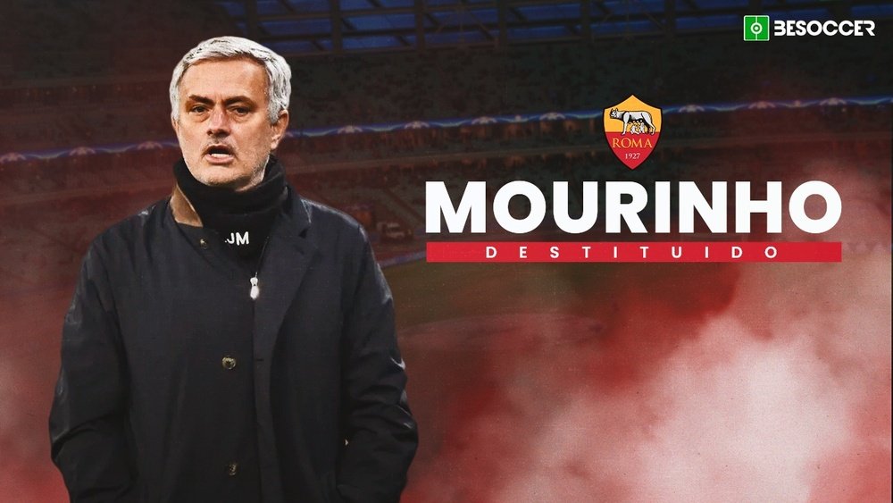 Mourinho, cesado por la Roma. BeSoccer
