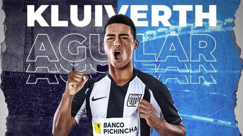 El City firma a Kluiverth Aguilar y lo deja en Perú. Twitter/ClubALoficial