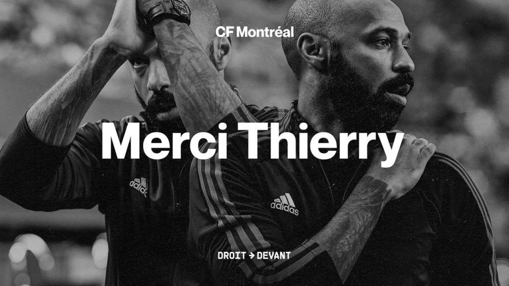 Henry quitte le CF Montréal pour raisons familiales. Twitter/clubdefootmtl