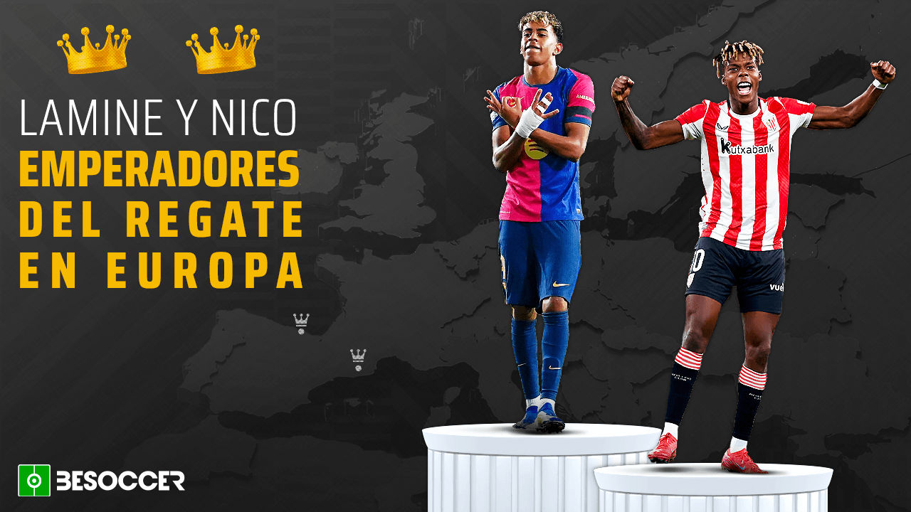 El regate habla español: Lamine y Nico, los líderes de Europa