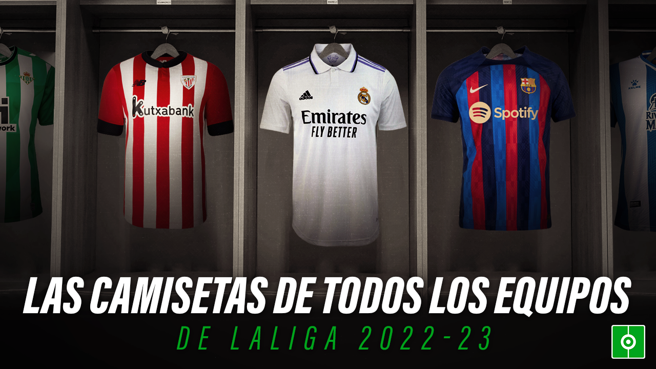 Camisetas de la Liga española 2022/23