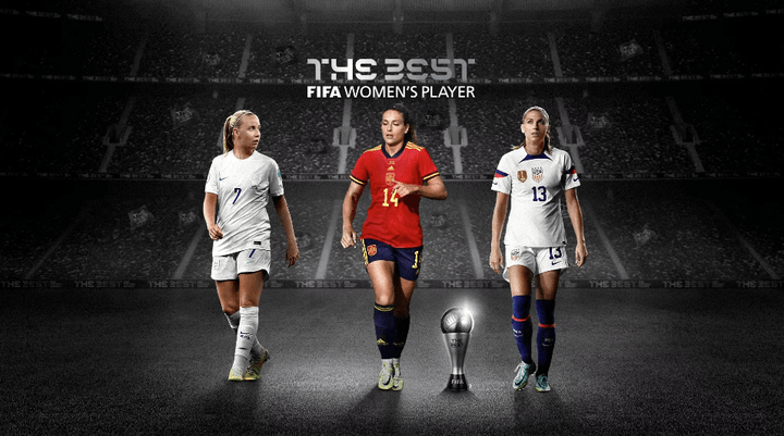 Las tres finalistas al The Best a mejor jugadora en 2022