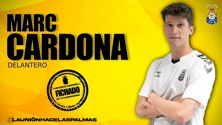 Las Palmas presentó de forma oficial a Marc Cardona