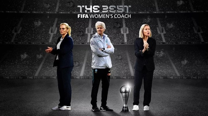 Las finalistas al The Best a la mejor entrenadora femenina en 2022