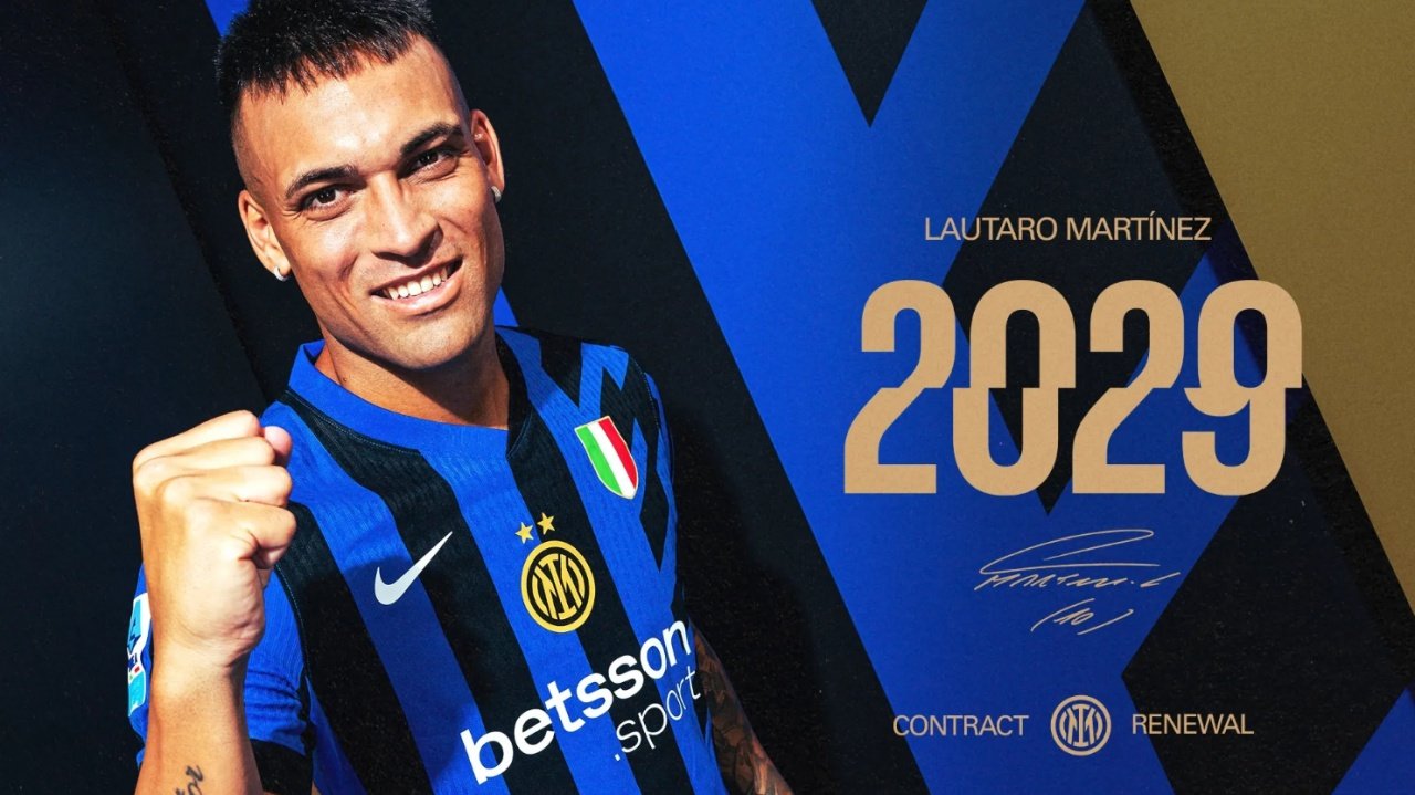 Lautaro Martínez renueva con el Inter. Inter