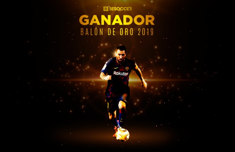 Leo Messi, Balón de Oro 2019. BeSoccer