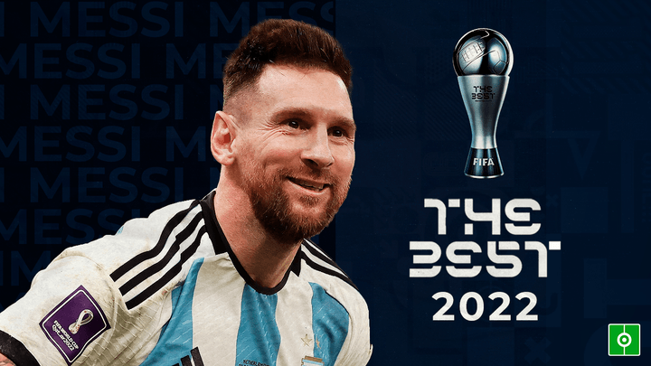 Leo Messi, vincitore del 'The Best 2022'