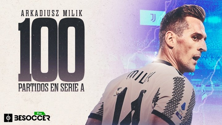 Un polaco bien italiano: Milik cumplió 100 partidos en la Serie A