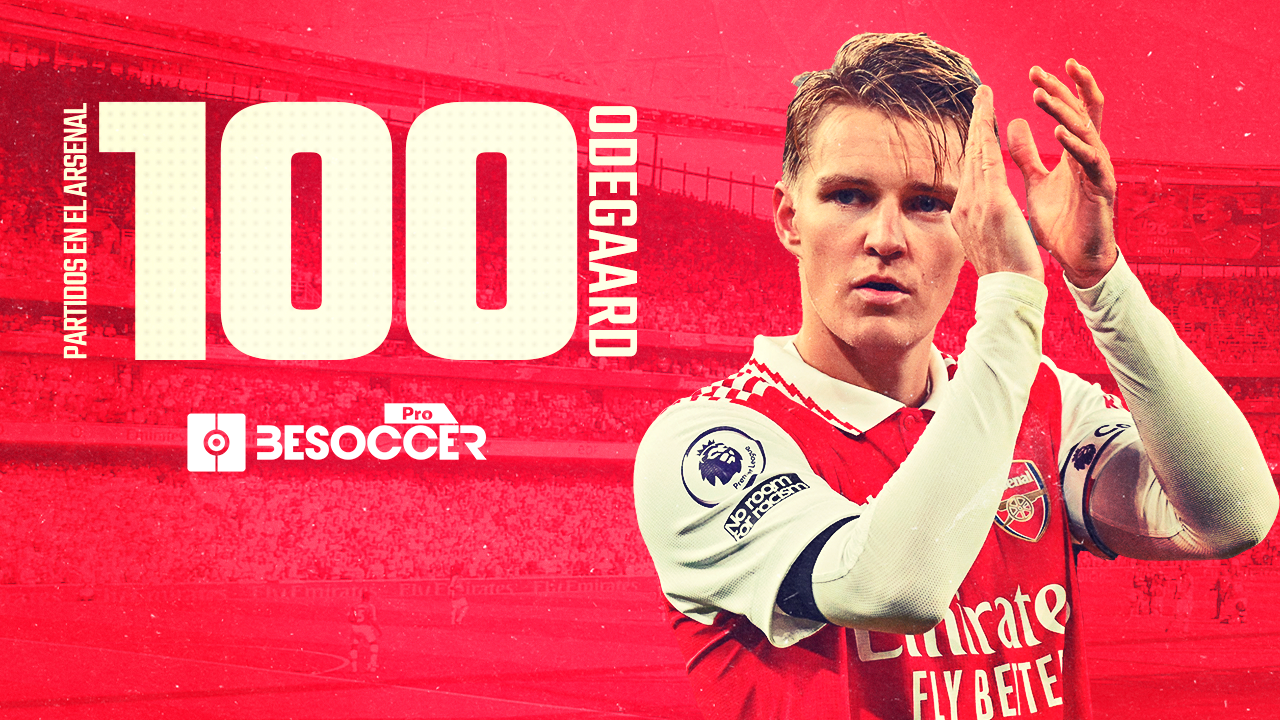 Odegaard se hace mayor: cumple 100 partidos con el Arsenal