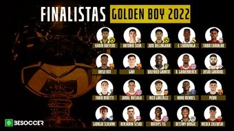 Estos 20 hombres pelearán por el Golden Boy 2022. AFP/EFE