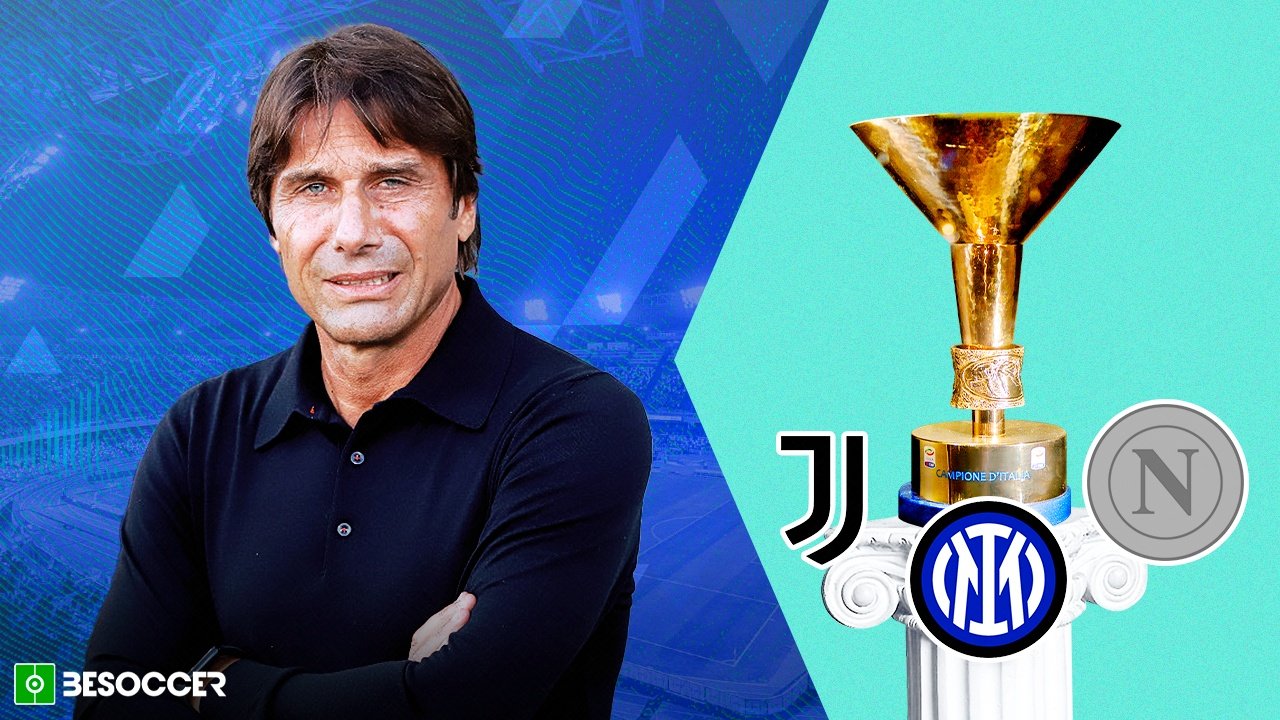 Conte has won the Scudetto four times. BeSoccer