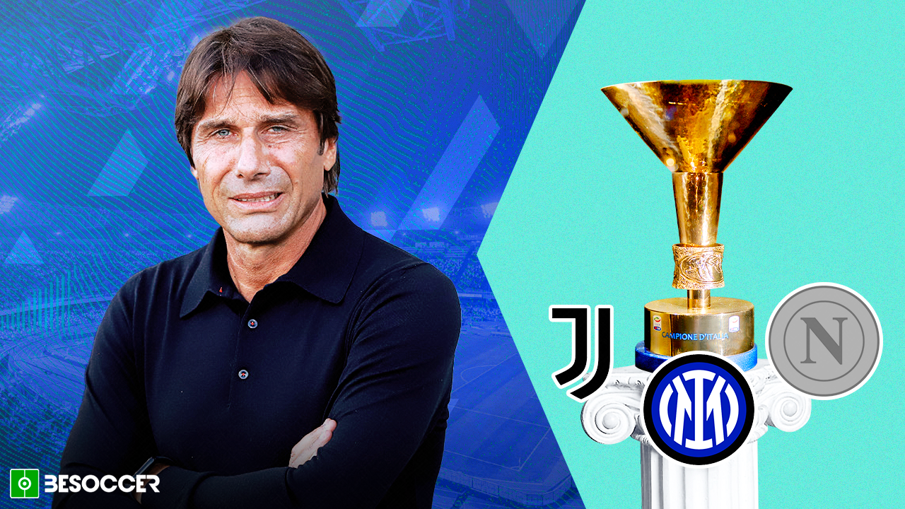 Conte on the brink of making history with Serie A title for a third club