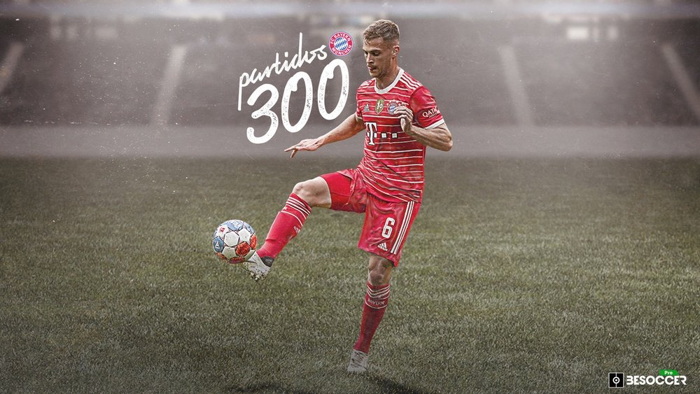 Kimmich cumple 300 partidos con el Bayern. BeSoccer Pro