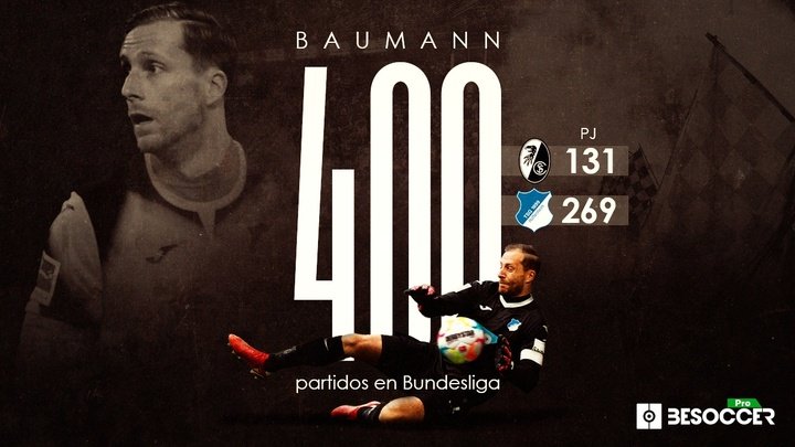 Baumman llega a los 400 en Bundesliga: solo Neuer le supera en el siglo XXI. BeSoccer Pro