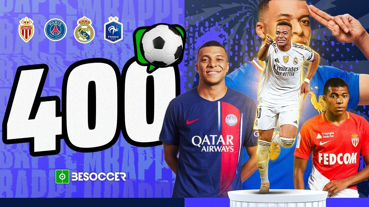 Mbappé, una macchina da gol: raggiunge quota 400 prima di Messi e Cristiano