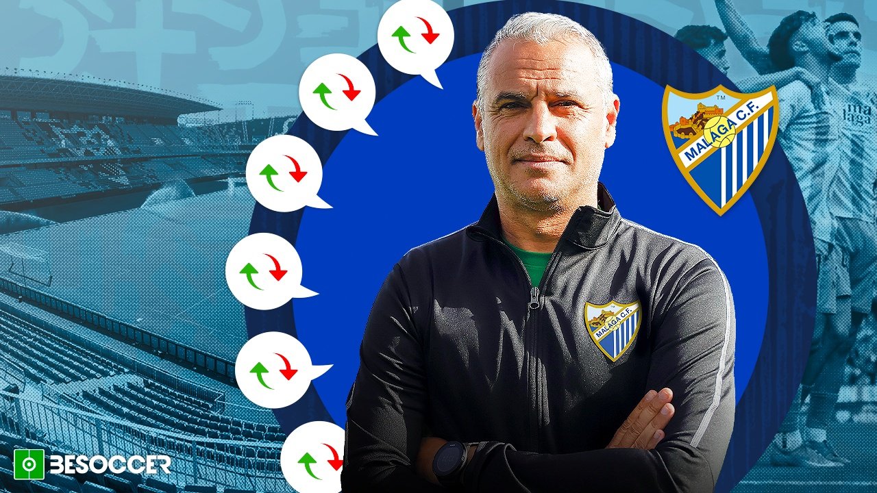 El Málaga, el único que ha agotado todos los cambios en Segunda. BeSoccer