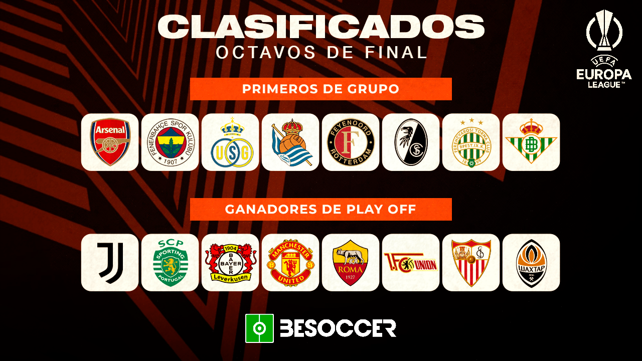 Estos Son Los Clasificados Para Los Octavos De Final De La Europa League