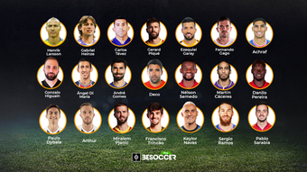 Los 21 futbolistas que han jugado con Cristiano Ronaldo y Messi. BeSoccerPro