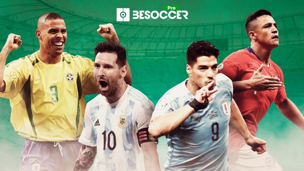 El Balón de Oro de cada Copa América. BeSoccer Pro