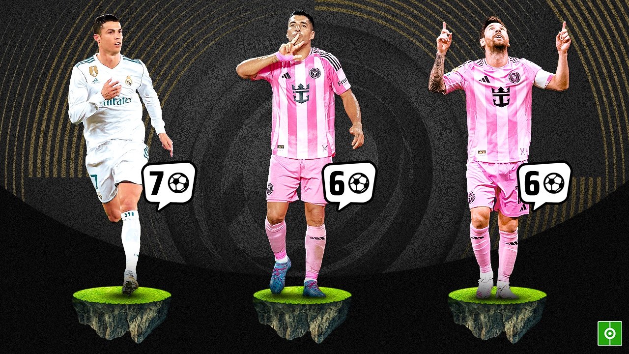 Messi y Suárez todavía pueden robar el récord de Cristiano. BeSoccer