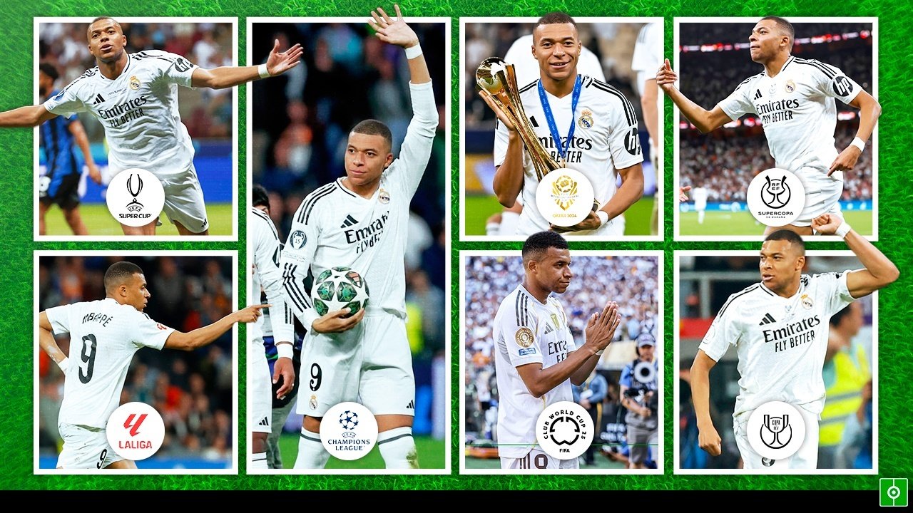 Kylian Mbappé ha marcado en siete competiciones y cuatro finales. BeSoccer
