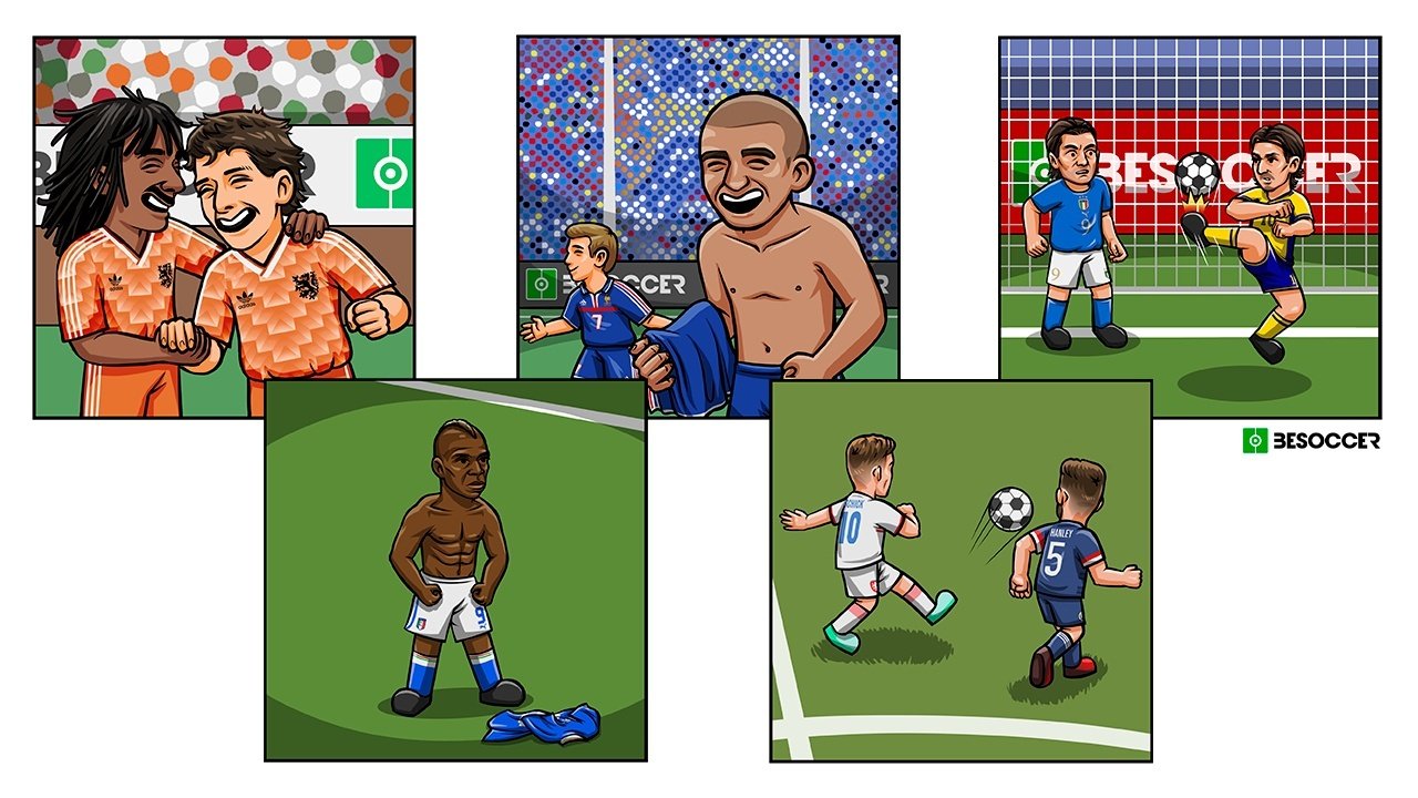 Los mejores goles de la historia de la Eurocopa
