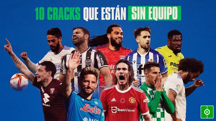 Los diez 'cracks' del fútbol mundial que están sin contrato