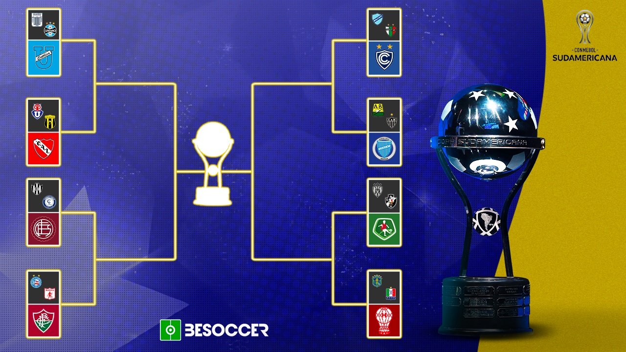 Estos son los octavos de final de la Copa Sudamericana 2025. BeSoccer