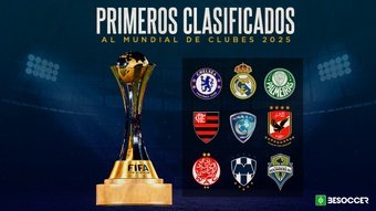 La FIFA ha confirmado a través de su canales oficiales los equipos clasificados actualmente para el Mundial de Clubes del 2025, año en el que entrará en vigor el nuevo formato de la competición. Real Madrid, Chelsea, Palmeiras, Flamengo, Al Hilal, Al Ahly, Wydad Casablanca, Monterrey y Seattle Sounders.