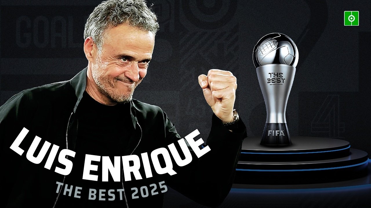 Luis Enrique se lleva el The Best al mejor entrenador del mundo
