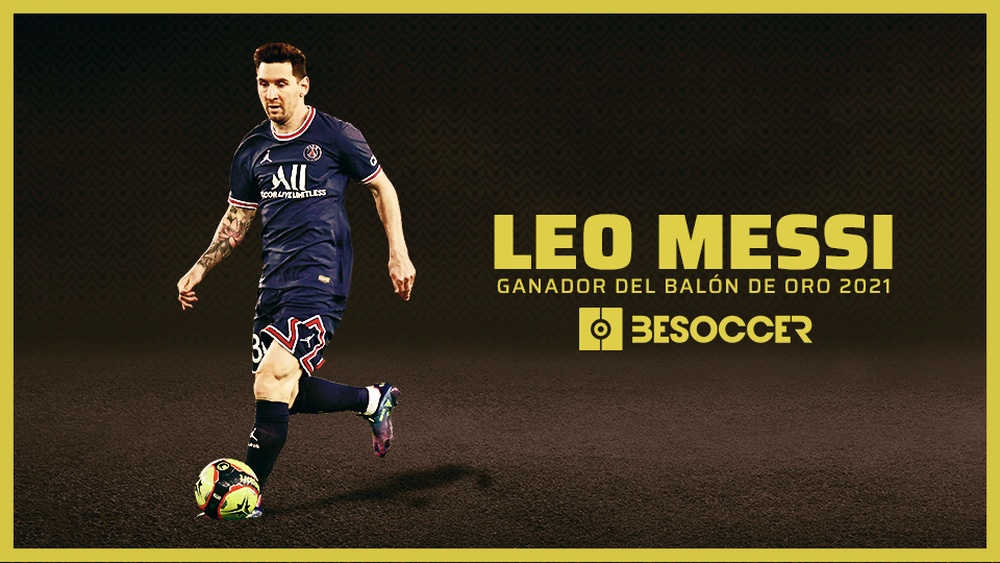 Leo Messi, Balón de Oro 2021. BeSoccer