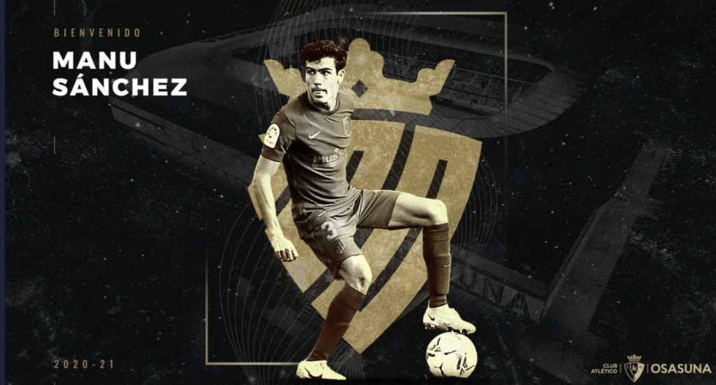 OFFICIAL: Atlético loan Manu Sánchez to Osasuna