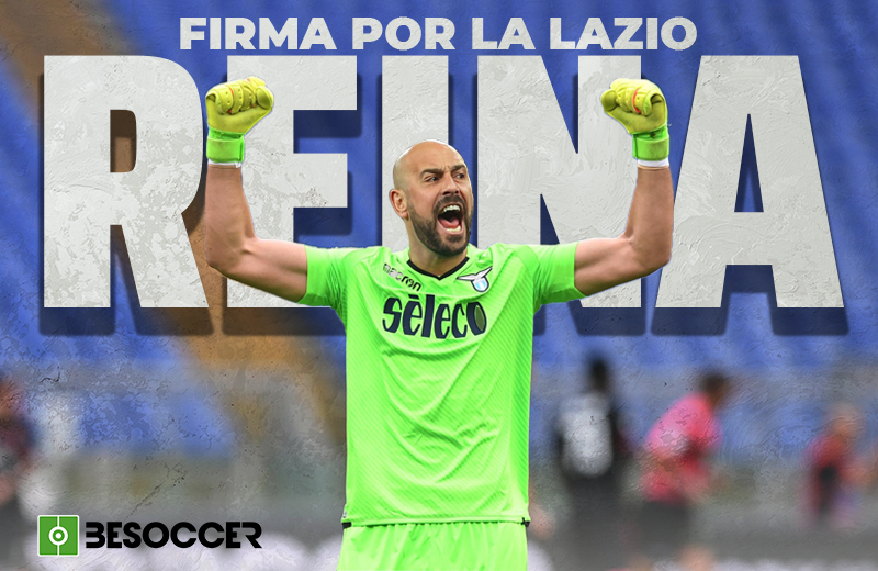 Spanish goalkeeper Pepe Reina signs for Lazio