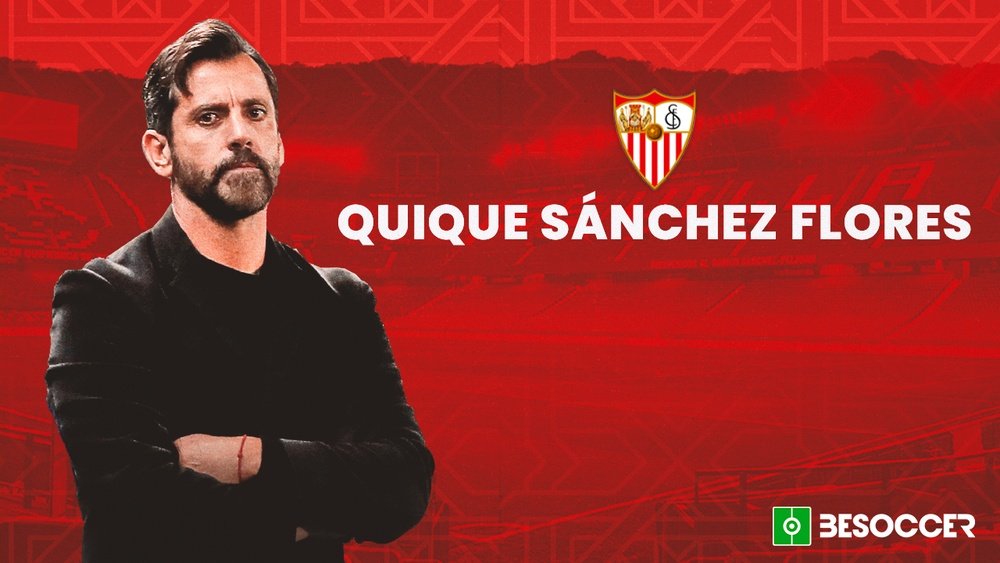 Quique Sánchez Flores devient le nouvel entraîneur de Séville. BeSoccer