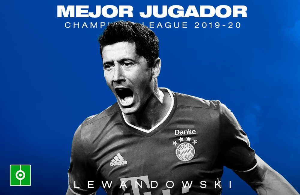 Lewandowski fue el elegido. BeSoccer