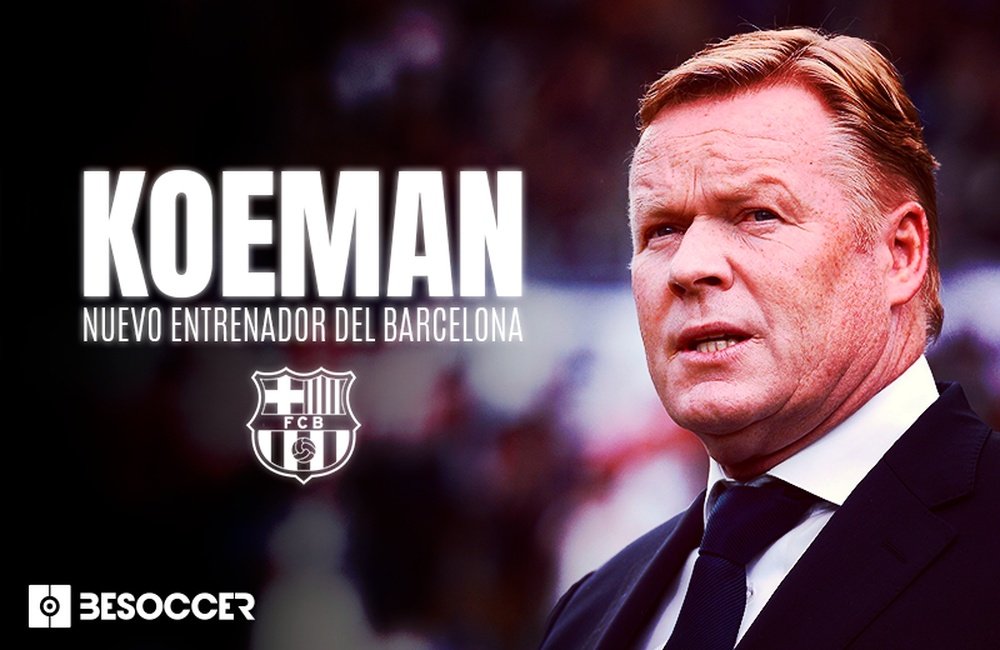 Ronald Koeman, nuevo entrenador del Barcelona. BeSoccer