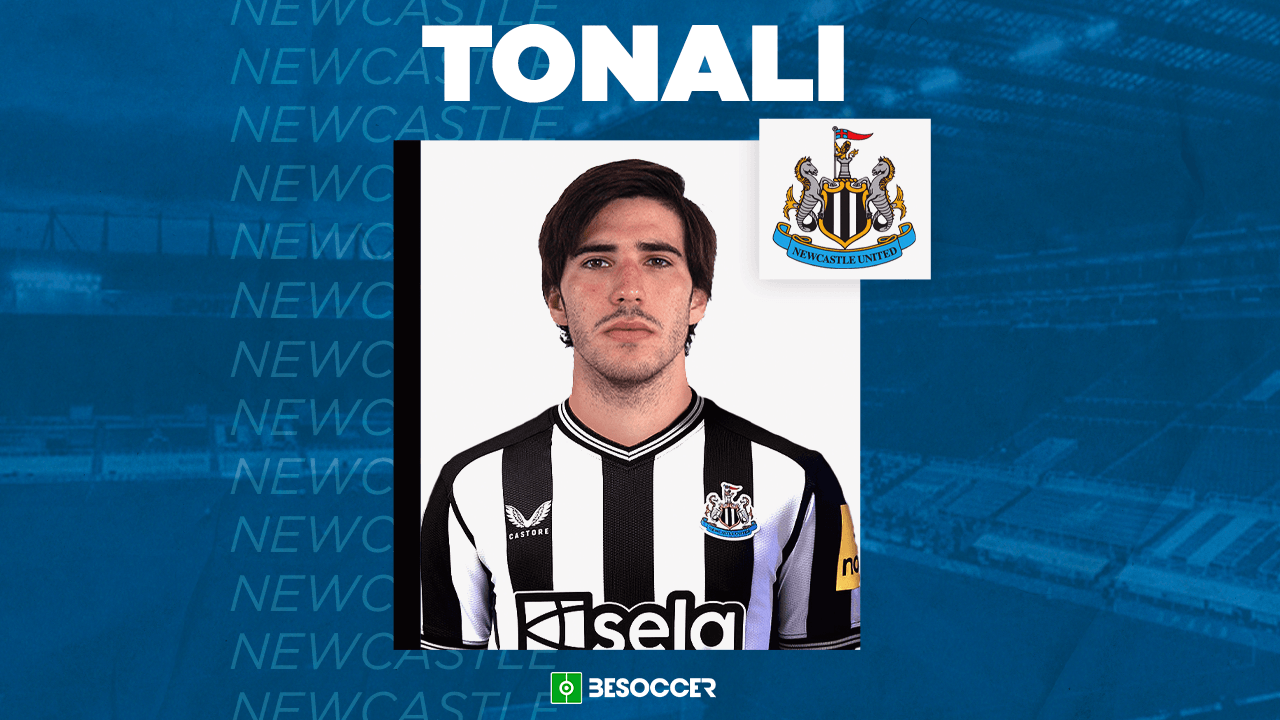 OFICIAL: Tonali troca o Milan pelo Newcastle