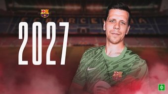 Szczęsny renews with Barcelona. BeSoccer