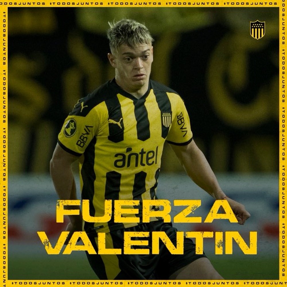 Valentín Rodríguez, lesionado de gravedad. Twitter/OficialCAP