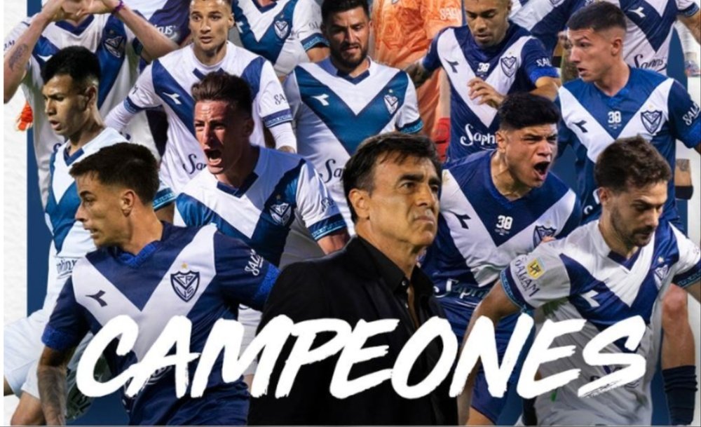 Vélez ganó la Liga. VélezSarsfield