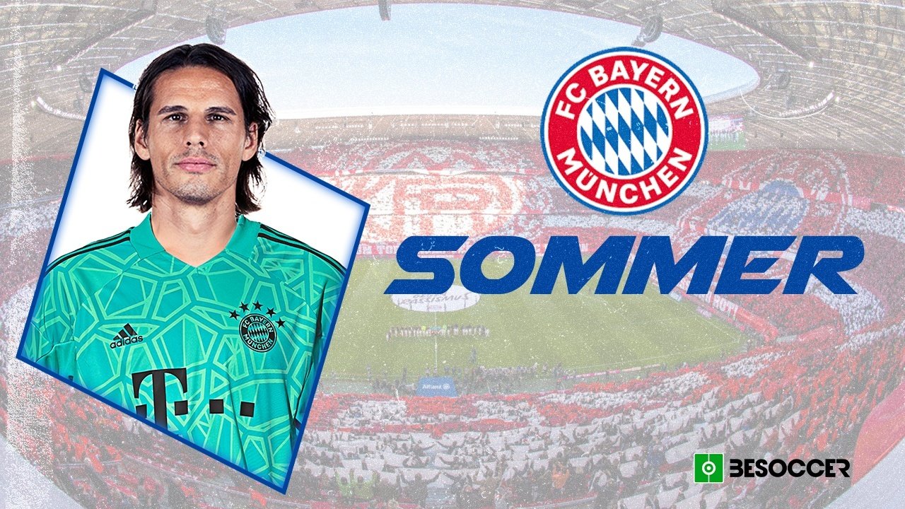 Bayern sign shot-stopper Yann Sommer from Gladbach