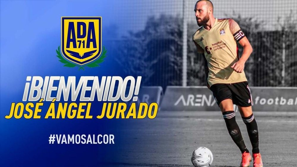 El Alcorcón ficha a José Ángel Jurado. ADAlcorcón